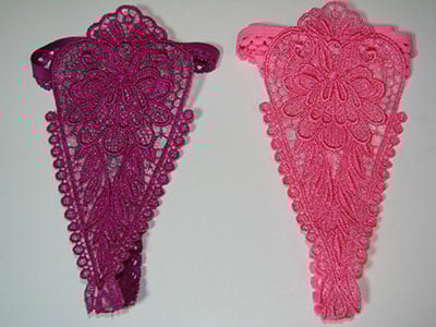 lacethongs | Embroidery Legacy Lace thongs