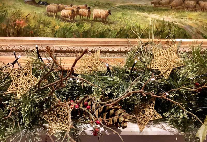 lacestarornaments | Embroidery Legacy lace star ornaments