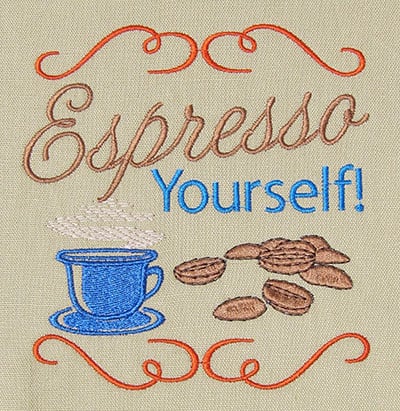 coffeetimesewout | Embroidery Legacy coffee time sew out