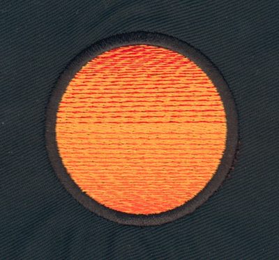 Embroidery Color Blending with outlline