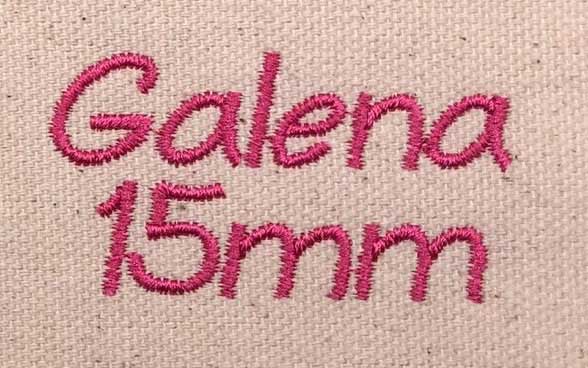 Galena15mm_sewout | Embroidery Legacy Galena esa 15mm font