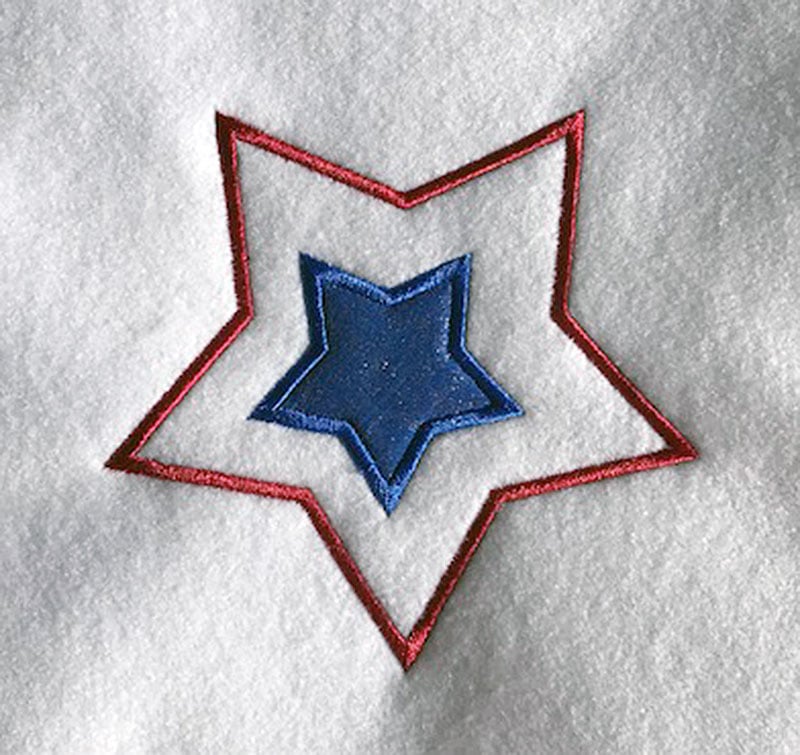 AIAP_Star | Embroidery Legacy 4th of july star applique embroidery design