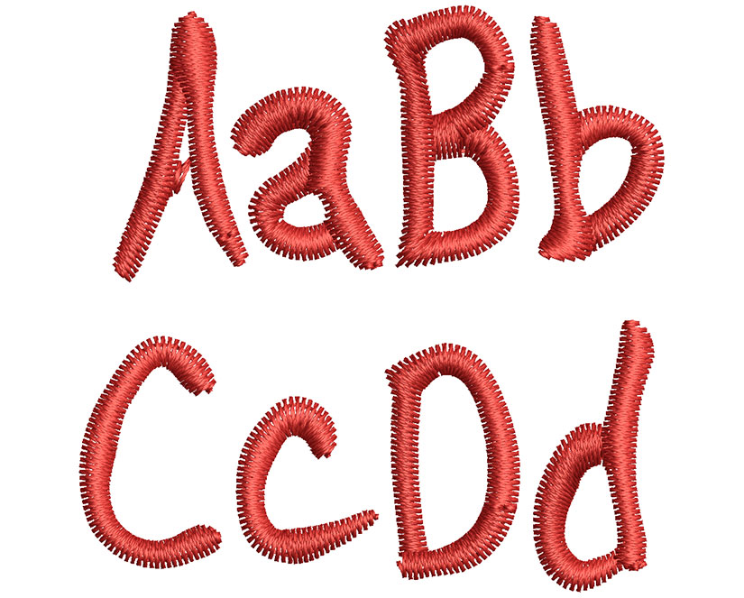 Another 20mm Font 3 | Embroidery Legacy Another 20mm Font 3