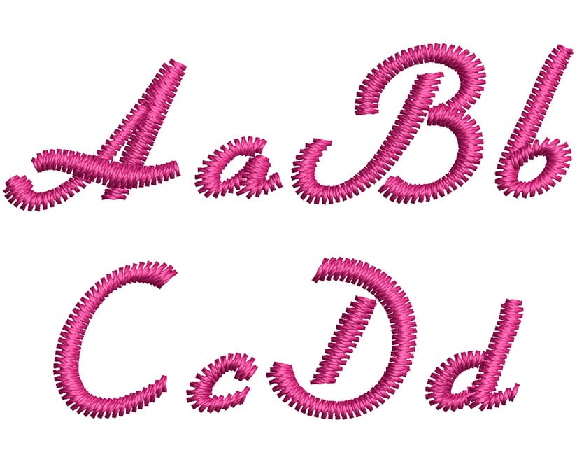 Arabella Font 2 | Embroidery Legacy Arabella Font 2