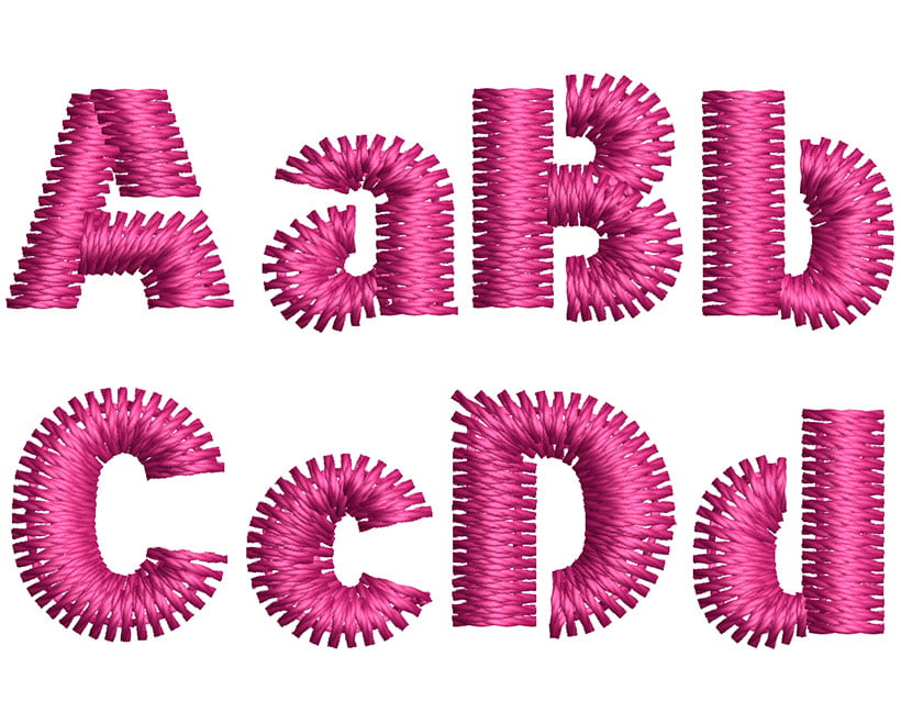 Cliche 8mm Font 2 | Embroidery Legacy Cliche 8mm Font 2