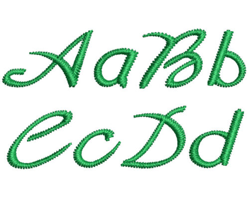 Cloverleaf 10mm Font 2