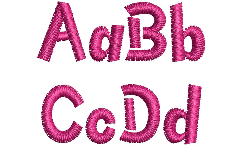 Duck Lips 10mm Font 2 | Embroidery Legacy Duck Lips 10mm Font 2