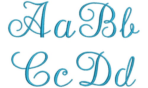 Eberdine 25mm Font 2