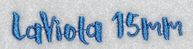 LaViola 15mm Font 3 | Embroidery Legacy LaViola 15mm Font 3