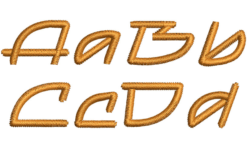Mainline 12mm Font 2 | Embroidery Legacy Mainline 12mm Font 2