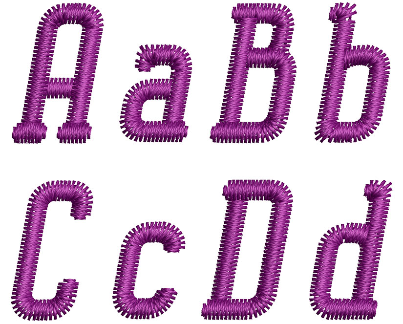 Octanis 15mm Font 2 | Embroidery Legacy Octanis 15mm Font 2