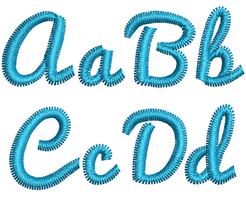 Pacifico 20mm Font 2 | Embroidery Legacy Pacifico 20mm Font 2