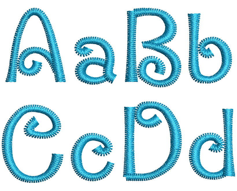 Penguin 15mm Font 2 | Embroidery Legacy Penguin 15mm Font 2