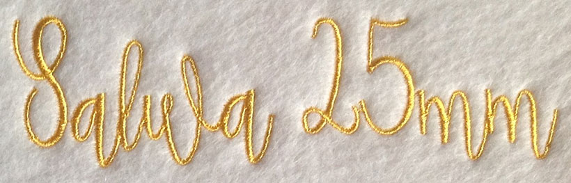 Salwa 25mm Font 3 | Embroidery Legacy Salwa 25mm Font 3