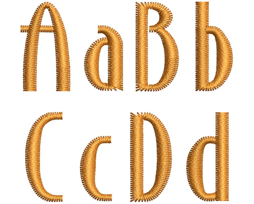 Stoney 20mm Font 2 | Embroidery Legacy Stoney 20mm Font 2