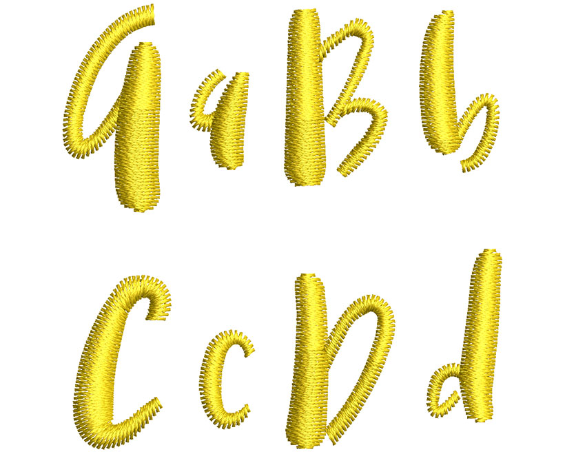 Bamboo25mm_ABC | Embroidery Legacy Bamboo25mm_ABC