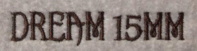 Dream15mm | Embroidery Legacy Dream15mm