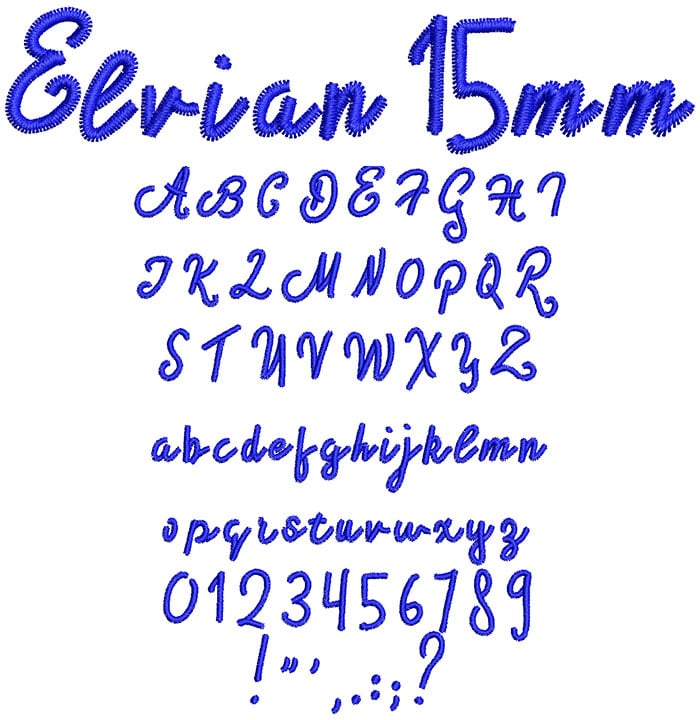 Elvian15mm | Embroidery Legacy Elvian15mm