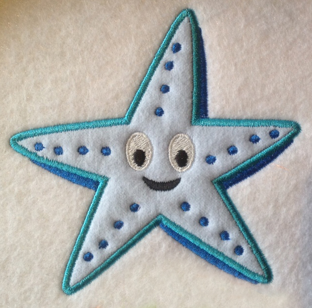 starfish | Embroidery Legacy starfish embroidery design