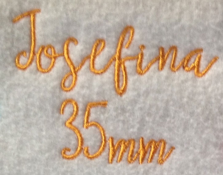 Josefina35mm | Embroidery Legacy Josefina35mm