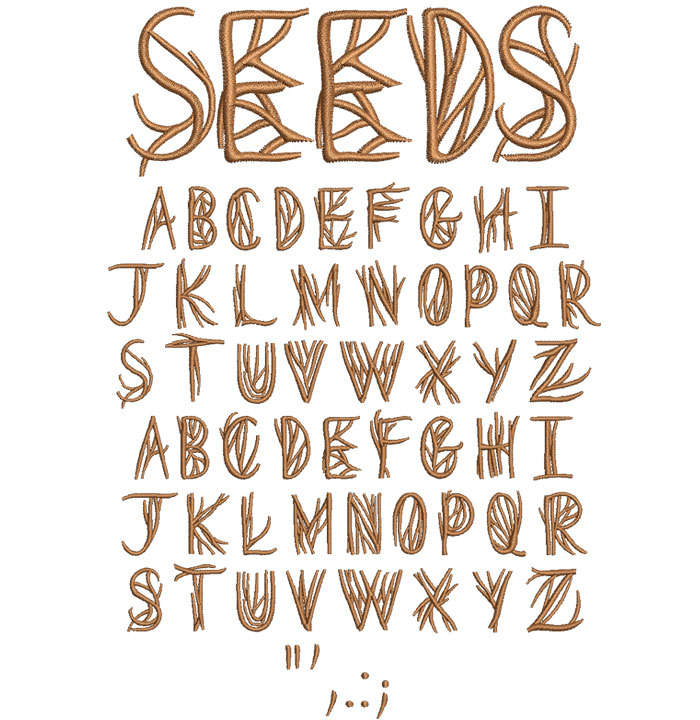 Seeds30mm | Embroidery Legacy Seeds30mm