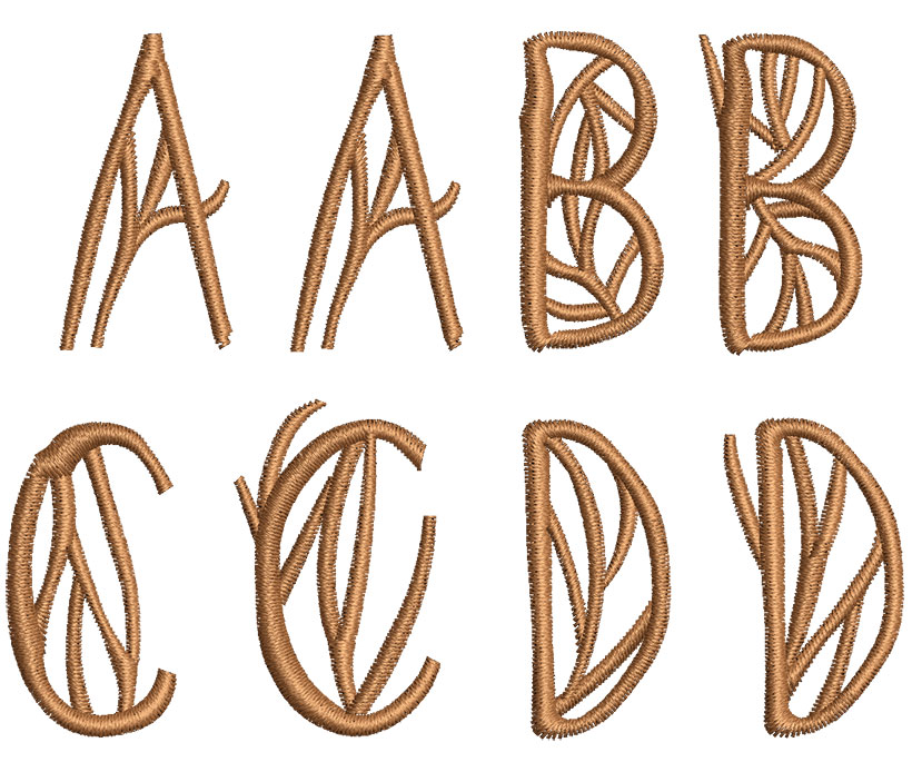 Seeds30mm_ABC | Embroidery Legacy Seeds30mm_ABC