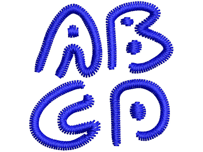 AlmostOulines10mm_ABC | Embroidery Legacy AlmostOulines10mm_ABC