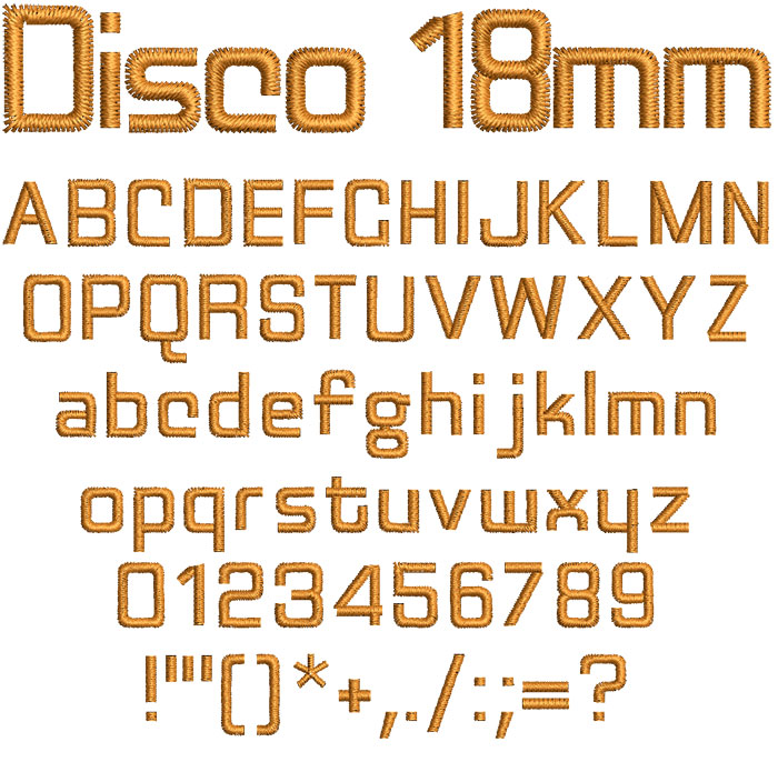Disco18mm | Embroidery Legacy Disco18mm