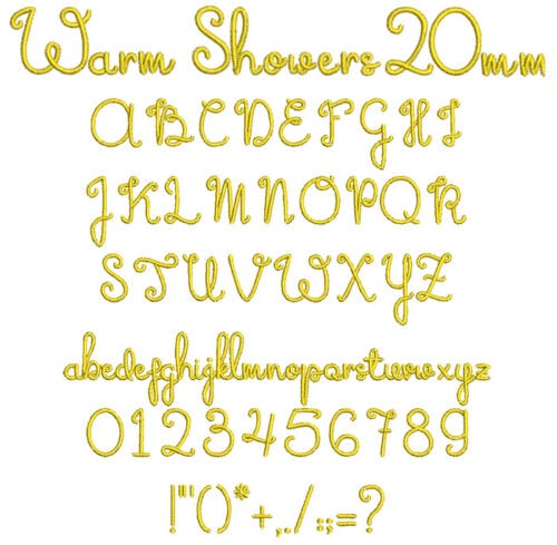 WarmShowers20mm