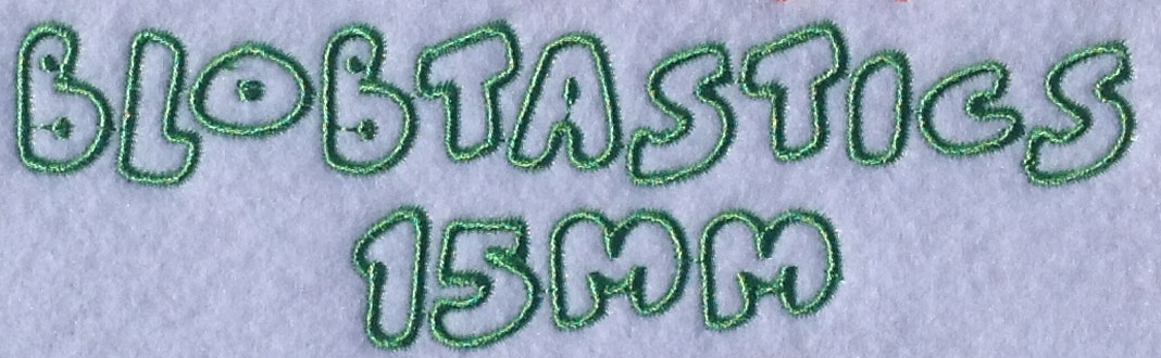 Blobatstics15mm | Embroidery Legacy Blobatstics15mm