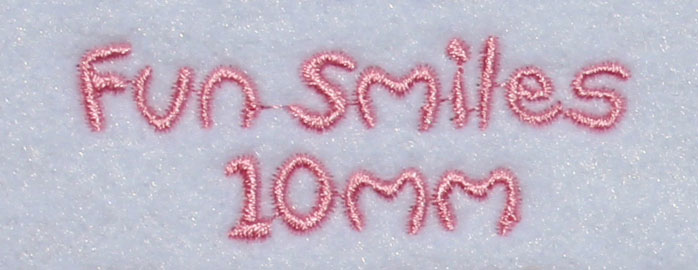 FunSmiles10mm | Embroidery Legacy FunSmiles10mm