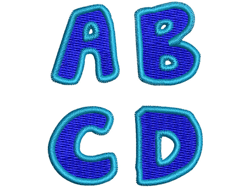 Jelly2Col16mm_ABC | Embroidery Legacy Jelly2Col16mm_ABC