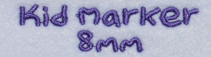 KidMarker8mm | Embroidery Legacy KidMarker8mm