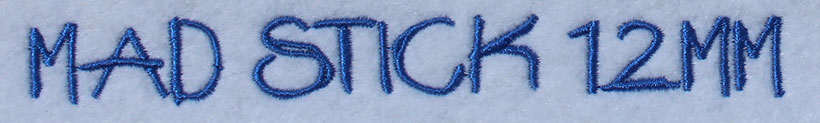 MadStick12mm | Embroidery Legacy MadStick12mm