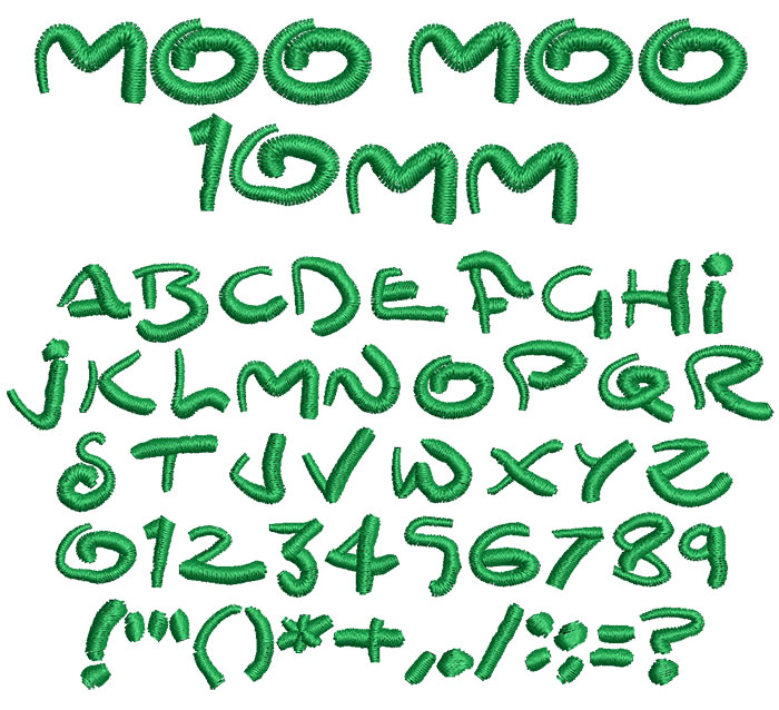 MooMoo10mm | Embroidery Legacy MooMoo10mm