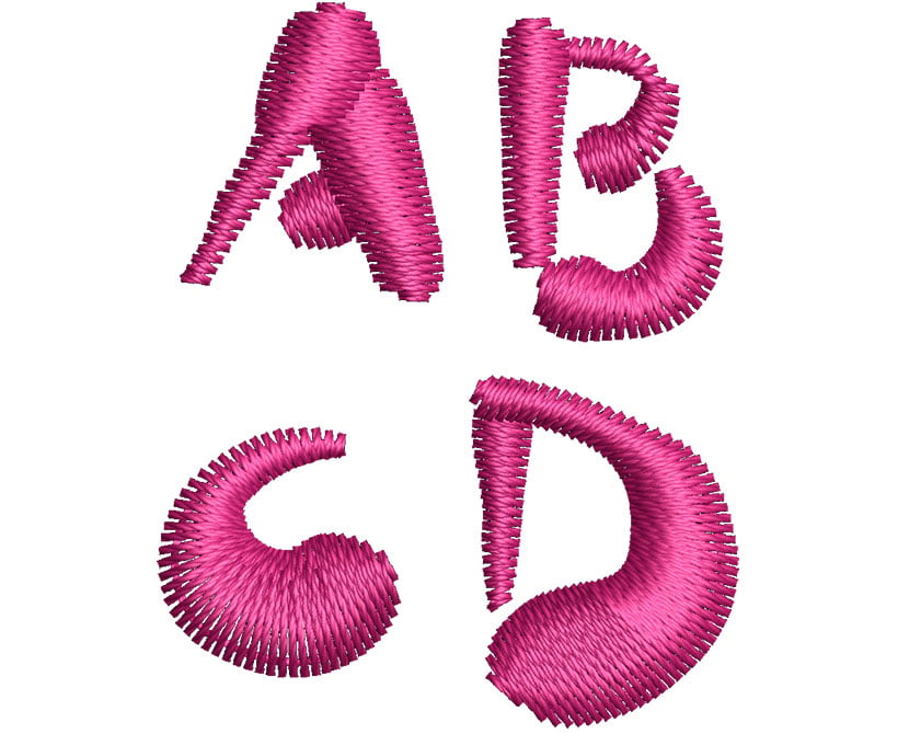 PaintBlobs10mm_ABC | Embroidery Legacy PaintBlobs10mm_ABC