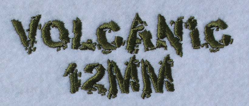 Volcanic12mm | Embroidery Legacy Volcanic12mm