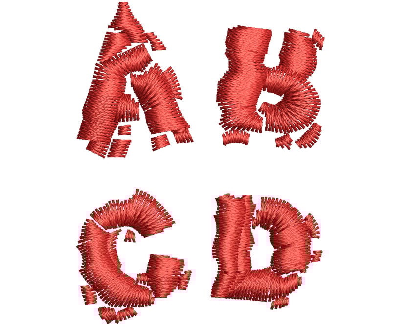 Volcanic12mm_ABC | Embroidery Legacy Volcanic12mm_ABC