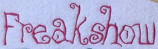 Freakshow35mm | Embroidery Legacy Freakshow35mm