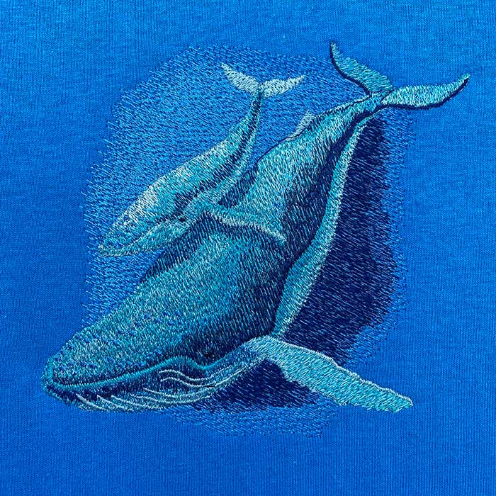 H-6524Whalesongofthedeep | Embroidery Legacy whales embroidery design