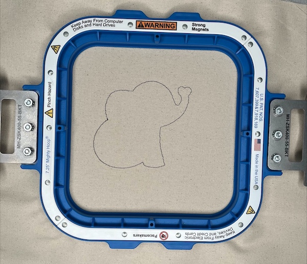 outlines titch applique