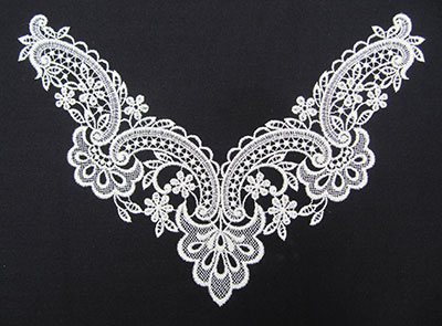 lace embroidery