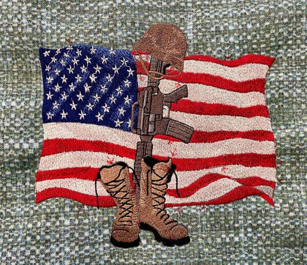 Memorial Day Boots And Rifle 3 Sizes | Legacy