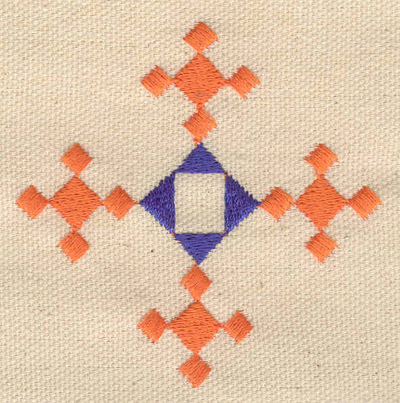 Embroidery Design: Geometric design<br> 2.74w X 2.72h