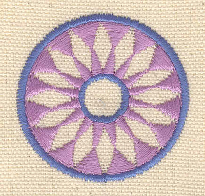 Embroidery Design: Floral design C<br> 1.83w X 1.84h