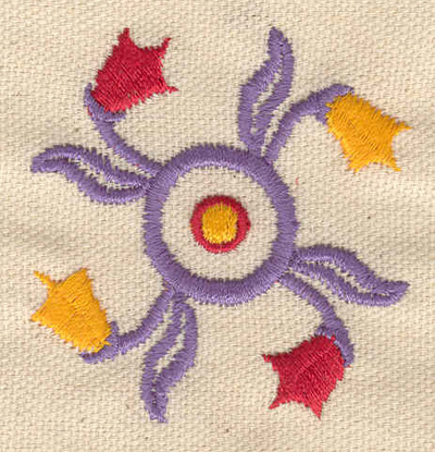 Embroidery Design: Floral design I<br> 2.12w X 2.11h
