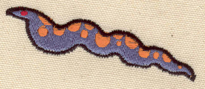 Embroidery Design: Sea snake<br> 3.43w X 1.12h