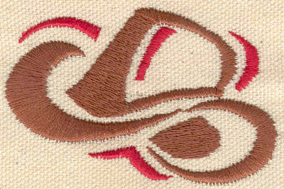 Embroidery Design: Cowboy hat<br> 2.71w X 1.74h