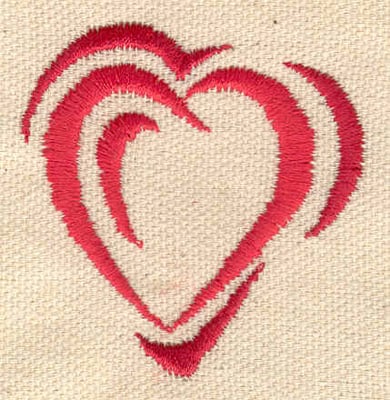 Embroidery Design: Hearts<br> 1.94w X 1.96h
