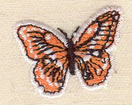 Embroidery Design: Butterfly<br> 1.15w X 0.95h